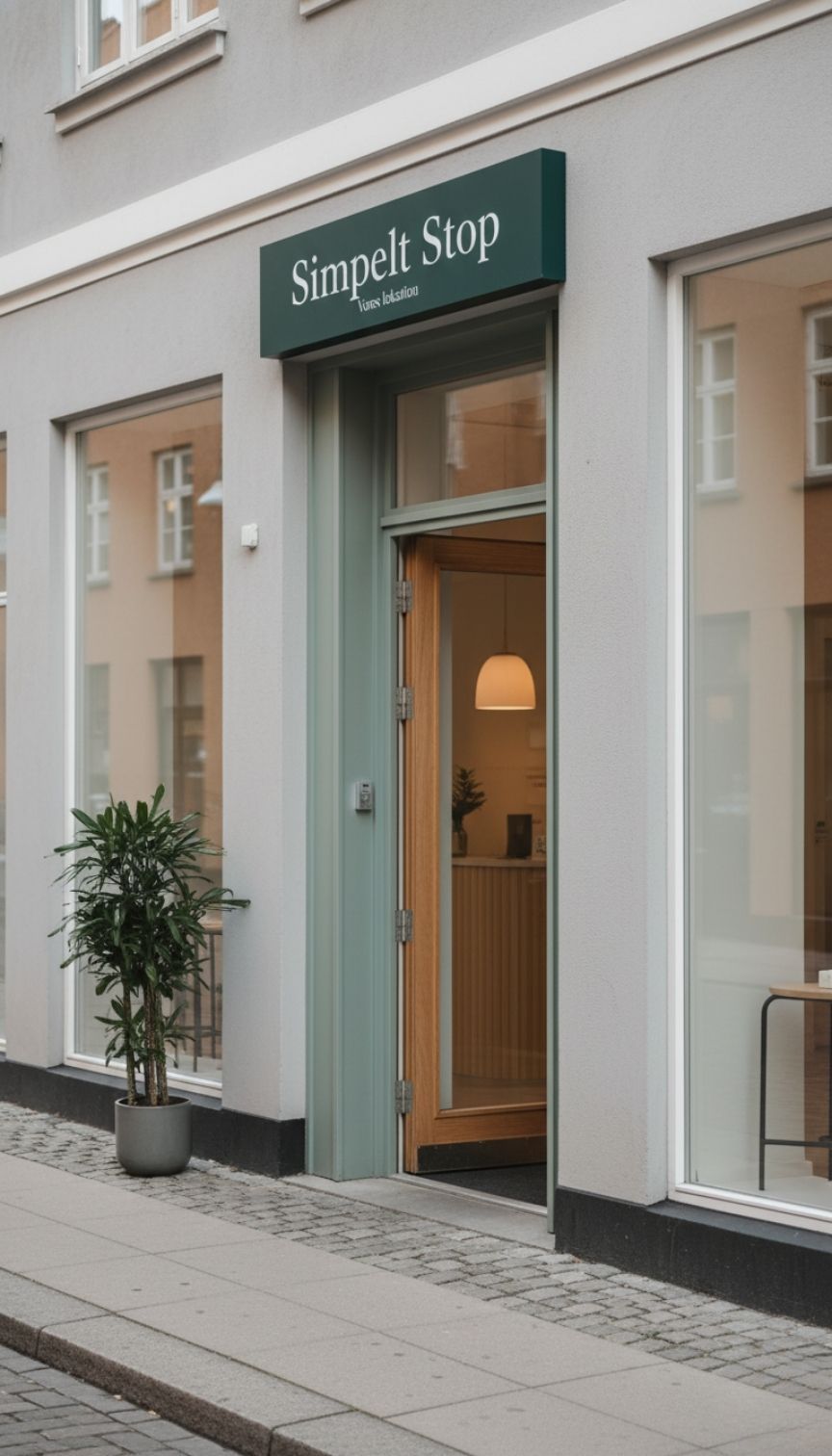 Kort over Simpel Stop klinik i København